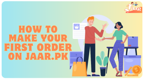 How to make your first order on jaar.pk