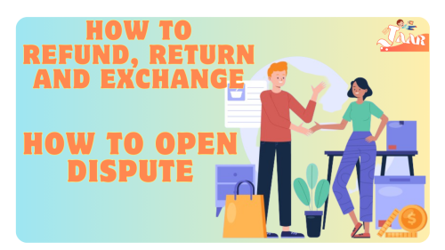 How to Refund, Return and Exchange ,How to Open Dispute