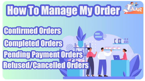 How will the seller manage their orders