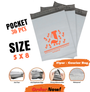 Bundle of 36 Pcs Mini Flyer Jaar Logo Size 5x8 + 2 inch flap