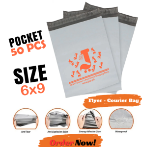 Jaar Mini Flyer Size 6x9 + 2 inch flap Bundle of 50 Pcs