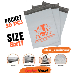 Jaar Flyer Size 8x11 + 2 inch flap Bundle of 50 Pcs